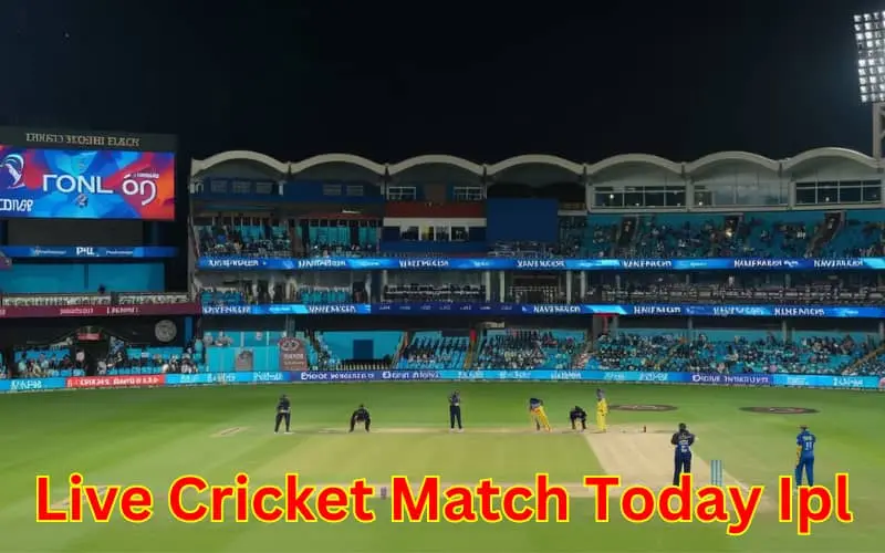 live cricket match today ipl